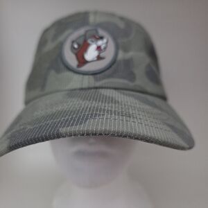 BUC-EE'S Hat Cap Beaver Camo, adjustable Back Unisex New Without Tags